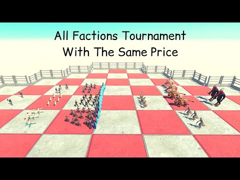 All Factions Tournament With The Same Price ARBS | Animal Revolt Battle Simulator