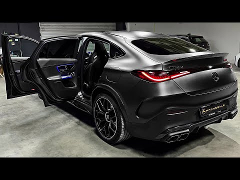 2024 Mercedes-AMG GLC 63S Coupé – Sound, Interieur und Exterieur