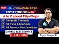 First Time On YouTube A To Z About Flip Flops By Sujay Jasuja Sir Digital Electronics EE EC IN