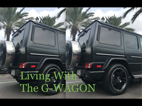 Living With The Mercedes G63 aka the G-Wagon