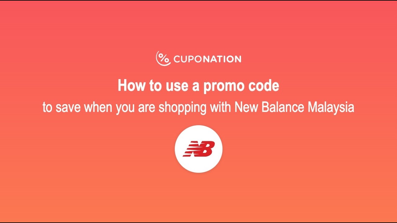 Quick guide to using your New Balance promo code