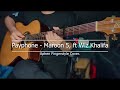 Payphone Maroon5 Ft Wiz Khalifa Aphen Fingerstyle Cover