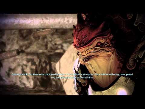 ME2 pt 56 - Meeting Wrex, killing Pyjaks