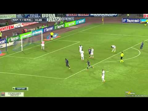 zapata goal Napoli vs Palermo 2014 HD