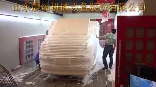 5 Axis CNC Router Machine Making Car Mould