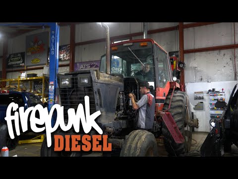 DUALLY DYNO - TRACTOR OVERHAUL - REAR DRIVESHAFT LOOP INSTALL