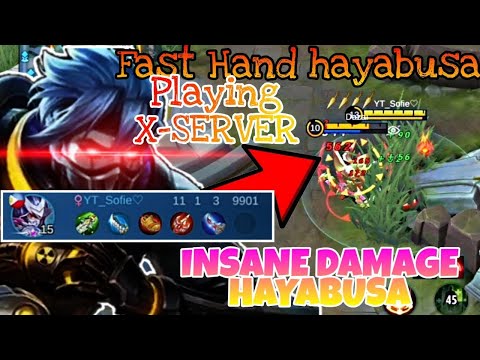 Fast Hand Hayabusa Crazy Shadow Movement!! - Bakal Top 1 Global Hayabusa Malaysia