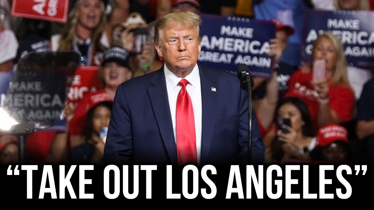 FULL VIDEO - "Let Them TAKE OUT Los Angeles" | Trump in Nebraska