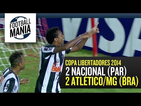 Nacional (PAR) 2-2 Atlético/MG (BRA) - Copa Libertadores 2014 - Group Stage