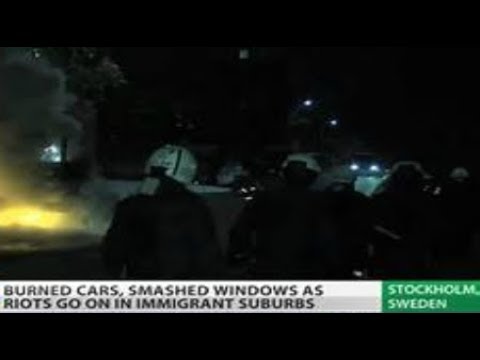 BREAKING Sweden ISLAMIC No Go Zones Riot RAW Footage August 14 2018 News Video