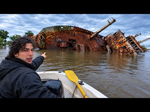 Entré a los barcos más olvidados de Argentina y conocí el Titanic, Ibicuy