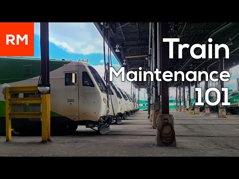 Behind the Scenes at a Train Maintenance Facility! | GO Transit Willowbrook Yard