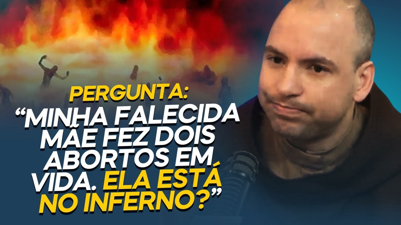 O FREI GILSON RECEBEU UMA PERGUNTA SOBRE ABORTO E INFERNO, VEJA SÓ