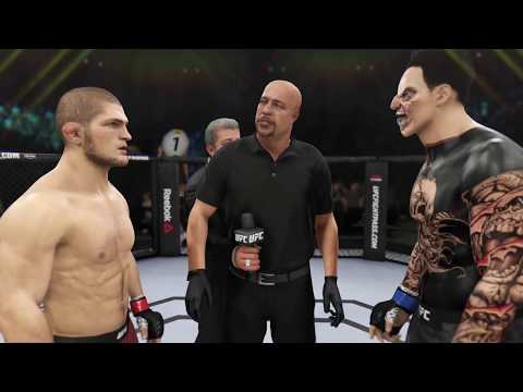 Khabib vs. Doctor Death (EA Sports UFC 3) - Crazy UFC 👊🤪