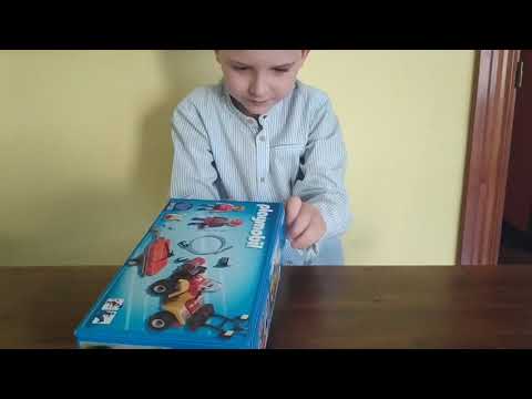 9130 Playmobil action quad de rescate