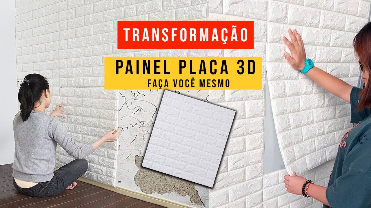 Placa Painel 3D AutoAdesivo de Tijolo [Guia Completo]