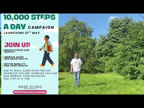 Join our 5th Annual 10,000 Steps-a-Day Campaign (21 May–21 June)
