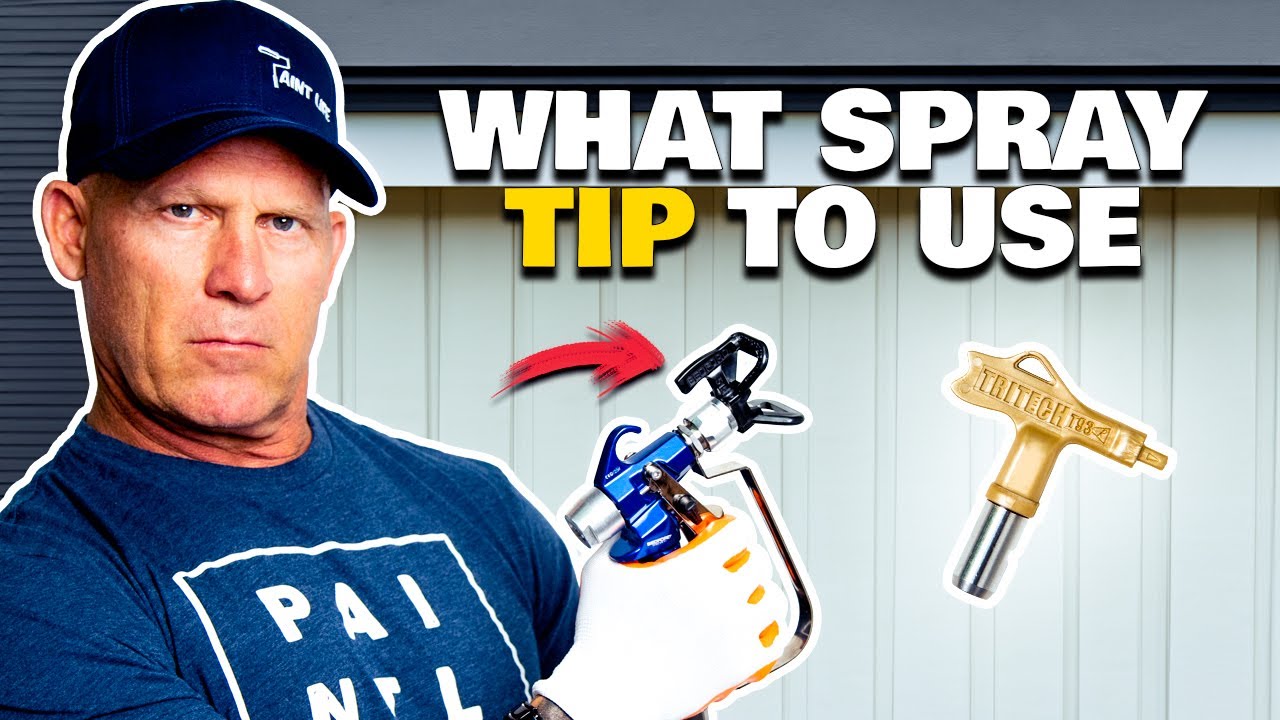 All About Airless Paint Sprayer Tips