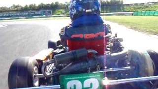 preview picture of video 'On board video, Jack illingworth, Comer Cadet kart at PFI TVKC Karting'