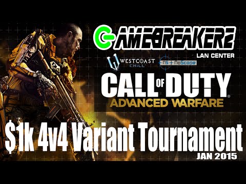 Blood Gangs [L] vs We Sweat [L] - CoD AW 4v4 Tournament Losers Semis
