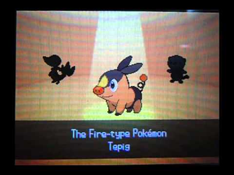 Pokemon White Walkthrough Part 1 - I Choose You! Tepig!
