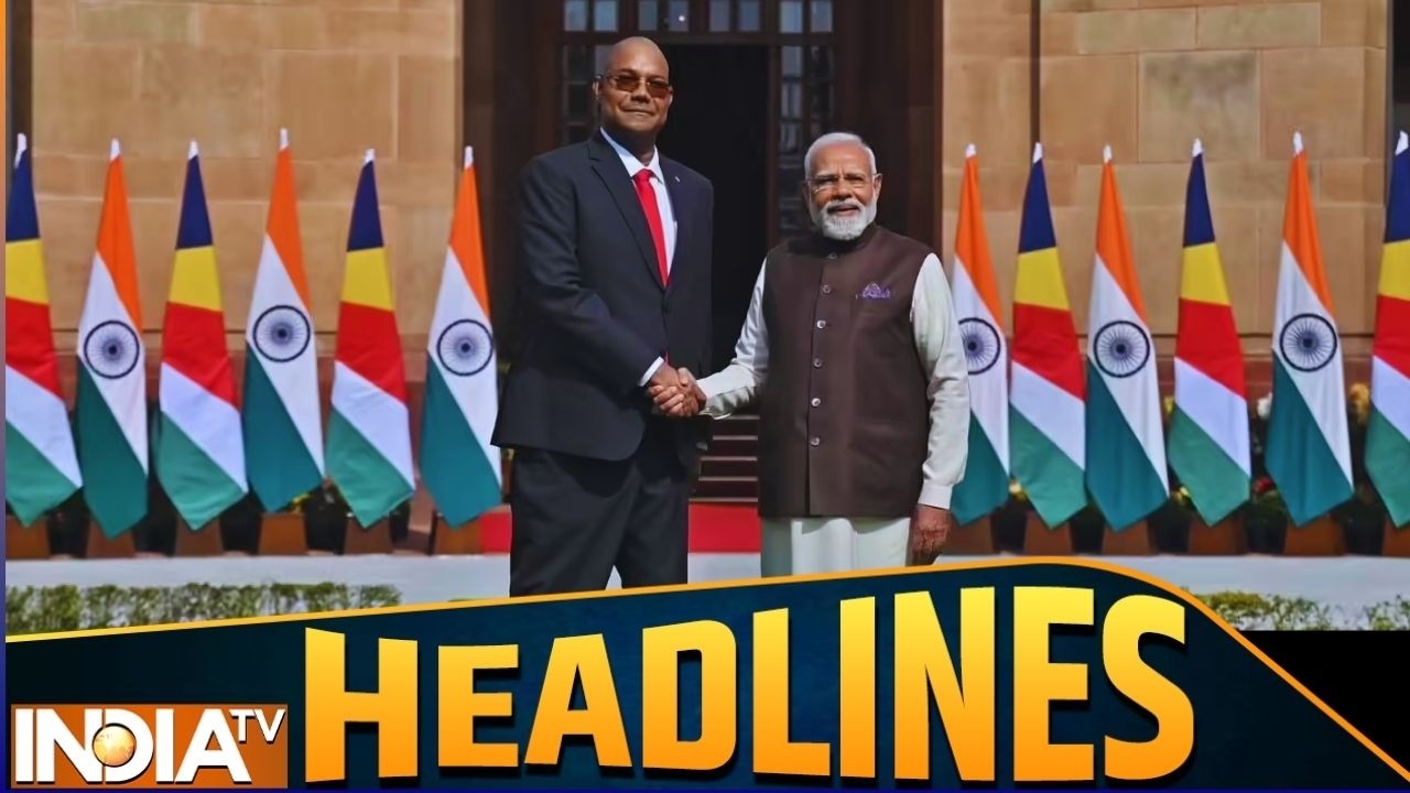 PM Modi Seychelles Visit | Modi Mann Ki Baat Episode | TET Exam Paper Leak | Champat Rai Resignation