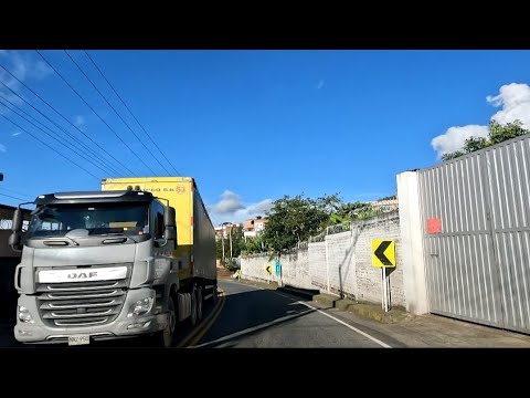 Drive 4K Through Chachagui _ Antonio Nariño Airport 