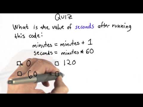 Varying Variables Quiz 2 Intro to Computer Science