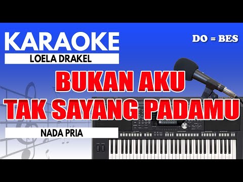 Biarlah Ku Sendiri // Loela Drakel ( Nada Pria )