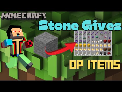 New OP items from Stone in Minecraft?! 7 Golden Apple