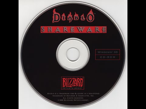 Diablo Shareware CD (Blizzard North, 1996)