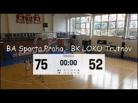 2020 0229 U17 Extraliga _ BA Sparta Praha - BK LOKO Trutnov