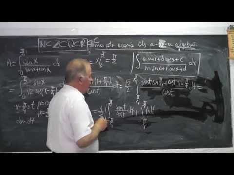 1031 Primitivele unor functii trigonometrice ce se reduc la primitivele unor functii rationale CL 12