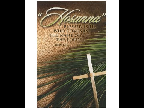 April 2, 2023 - Palm Sunday