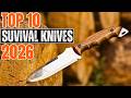 Top 10 Best Survival Knives For Self Defense In 2026
