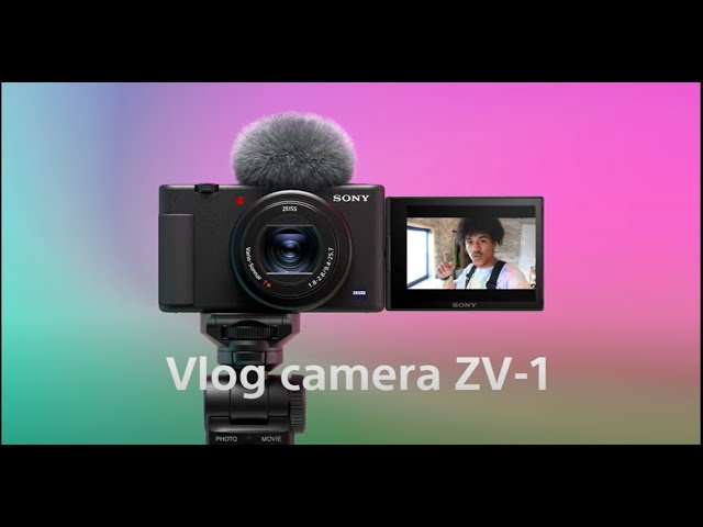 Vidéo SONY ZV-1 + Pare-vent