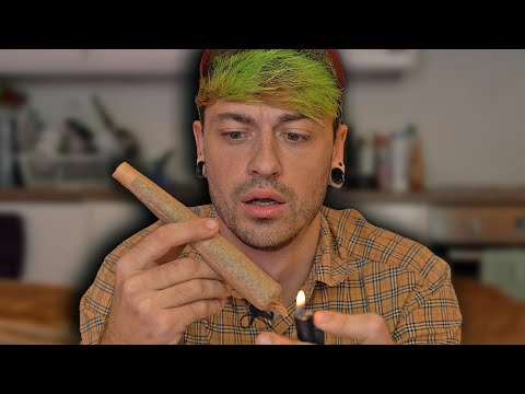 Rolling & Smoking An Ounce Joint