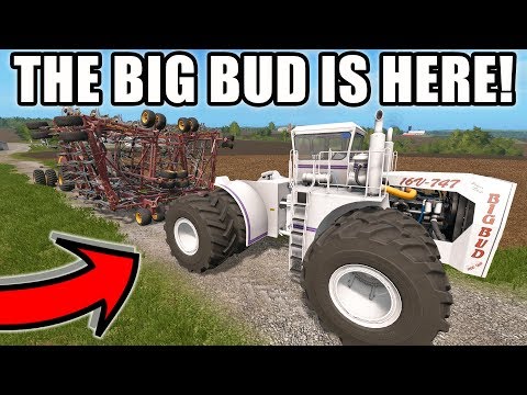 FARMING SIMULATOR 2017 | WELKER FARMS SENT ME A BIG BUD TO USE! PLANTING BEANS EP #31