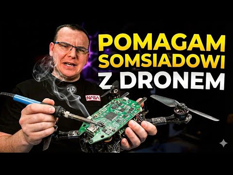 Pomagam SOMSIADOWI z baterią od DRONA. Niezwykła naprawa...