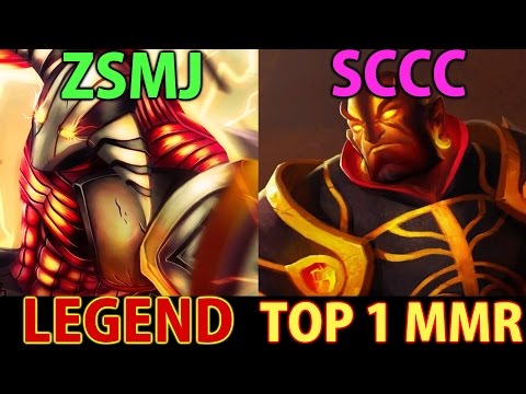 Sccc [Ember Spirit] & ZSMJ [Sven]- Dota 2: TOP 1 MMR & LEGEND