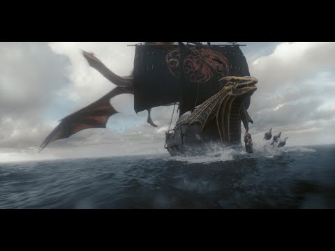 Dragons' Scene | Episode 4 | House of The Dragon | Daemon ROCKS Rhaenyra's Boat