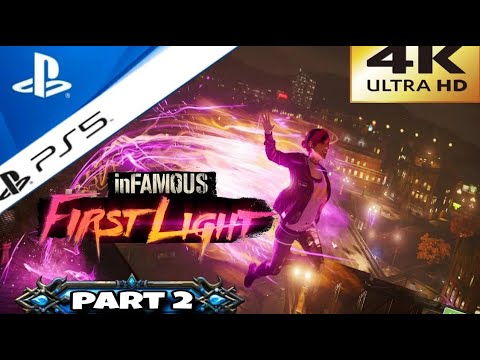 infamous First Light (PS5) 4K 60FPS HDR Gameplay - (PART 2)