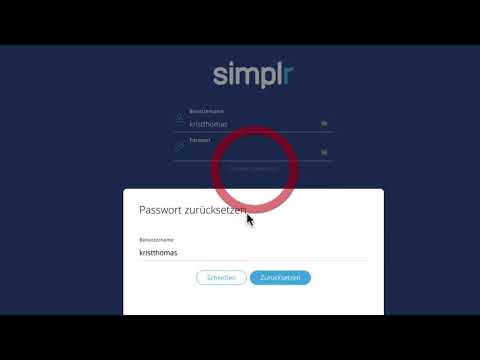 Simplr - Erster Login & Passwort setzen