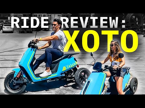 XOTO: The FIRST self-stabilizing 3 wheeled moto