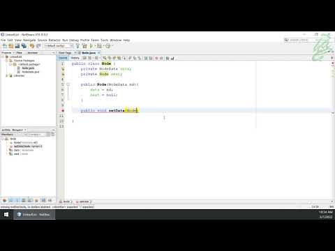 20 Linked Lists Create Node Class Java