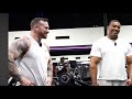 The Greatest PowerLifter John Haack And Larry Wheels Train Bench Press
