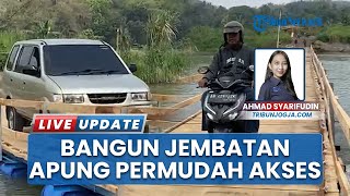 Swadaya Warga, Jembatan Apung Sepanjang 70 Meter Kini Hubungkan Desa di Sungai Progo