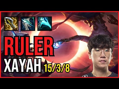 RULER - XAYAH vs SAMIRA ADC - KR Challenger - Patch 11.6