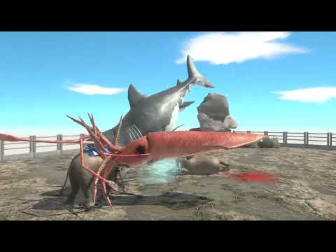 army vs army tournament | Modern Mammals vs Ancient Humans and  Aquatics | arbs test