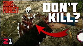 What Happens If you DONT Kill The Cannibals ?! Sons Of The Forest